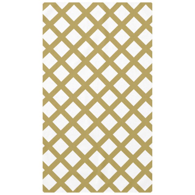 Goldgitter Tischdecke (Vorderseite)