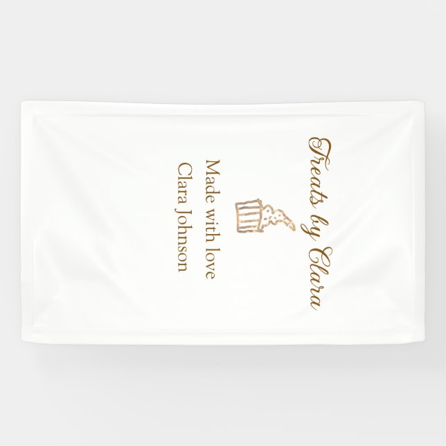 Goldglanzbäckerei aus Leckereien mit Liebe Name hi Banner (Horizontal)