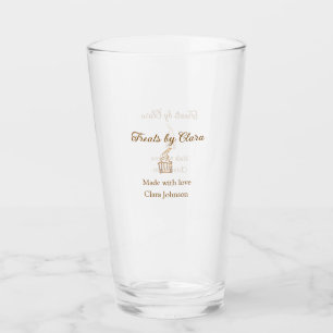 Goldglanzbäckerei aus Leckereien mit Liebe Name hi Glas