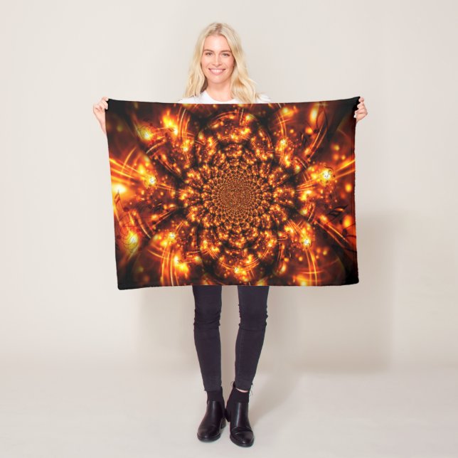Goldglanzlichter Fleecedecke (Beispiel)