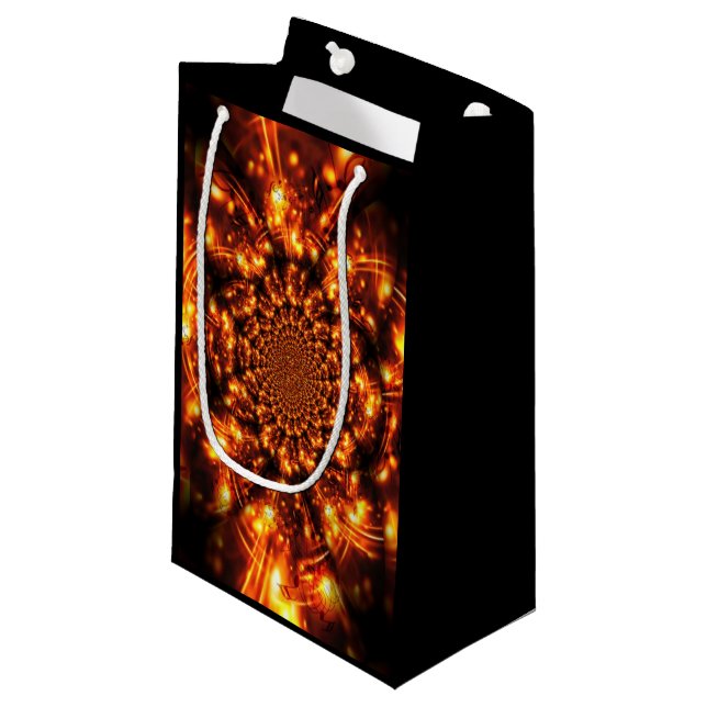 Goldglanzlichter Kleine Geschenktüte (Vorderseite Schrägansicht)