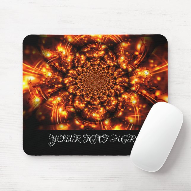 Goldglanzlichter Mousepad (Mit Mouse)