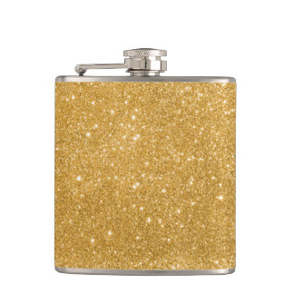 GoldGlitter-Glitzern Flachmann