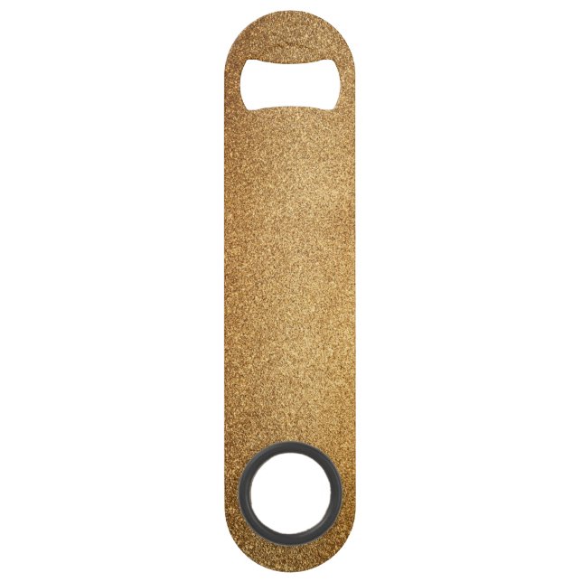 Goldglitter  speed flaschenöffner (Vorderseite)