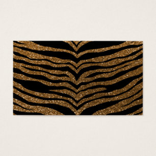 GoldGlitter-Tigerstreifen