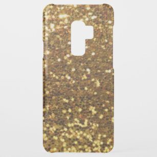 GoldGlittery Diamant-Muster-Druck-Entwurf Uncommon Samsung Galaxy S9 Plus Hülle