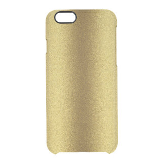 GoldGlitzer-Blick iPhone 6 Ablenker-Kasten Durchsichtige iPhone 6/6S Hülle