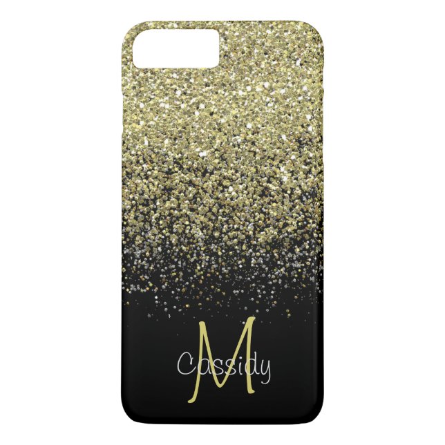 GoldGlitzer, Girly, Trendy, beweglich Case-Mate iPhone Hülle (Rückseite)