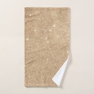 GoldGlitzerchic-bezaubernde Glitzern Handtuch
