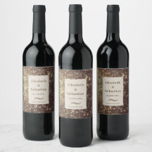 Goldglühende Glitzer