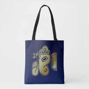 Goldgöttin Ganesha - Volldrucktasche