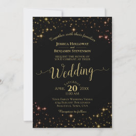 Goldgräber bei der Hochzeit Einladung