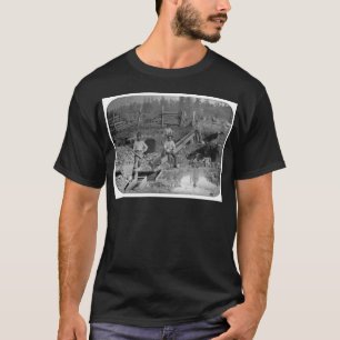 Goldgräber Goldrausch Bergleute ~ Kalifornien 1850 T-Shirt