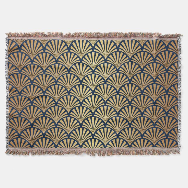 Goldgräber: Nahtlose Art Déco Decke (Vorderseite)