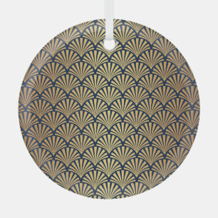 Goldgräber: Nahtlose Art Déco Ornament Aus Glas