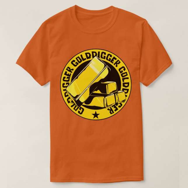 Goldgräber T-Shirt (Design vorne)