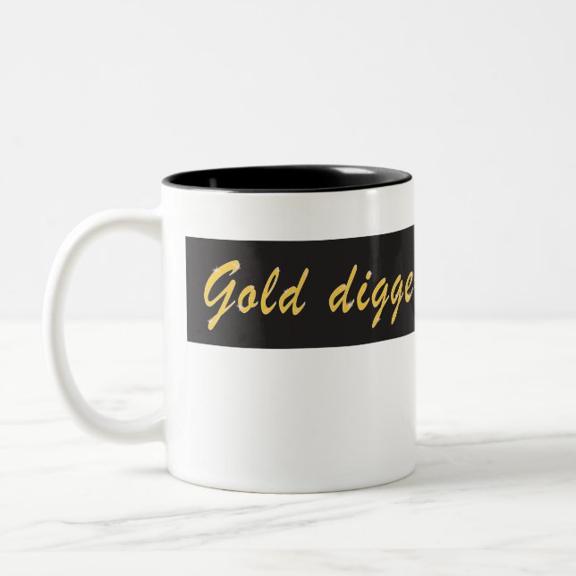 Goldgräber Zweifarbige Tasse (Links)