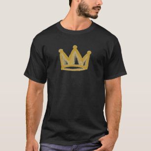 Goldgraffiti-Krone T-Shirt