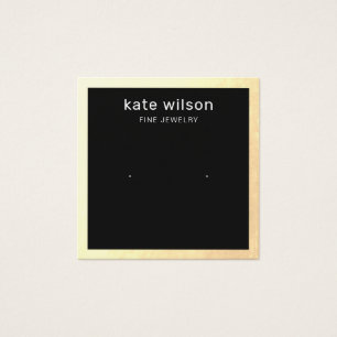 Goldgrenzenlose schwarze Stuhlvorratskarte