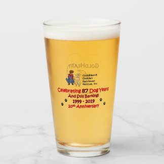 Goldheart Trommel Glas