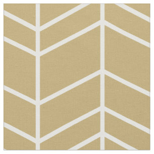 Goldherringbone-Zickzack Stoff