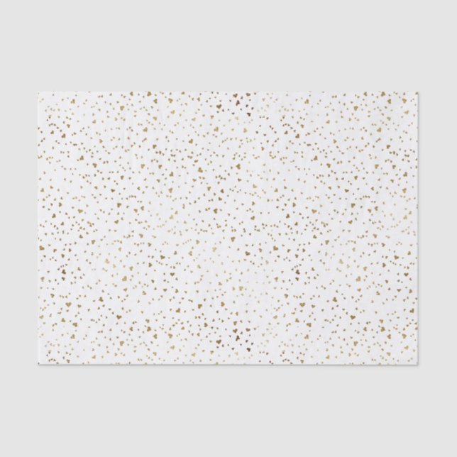 Goldherz Seidenpapier (Vorderseite)