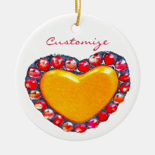 Goldherzen Thunder_Cove Keramik Ornament