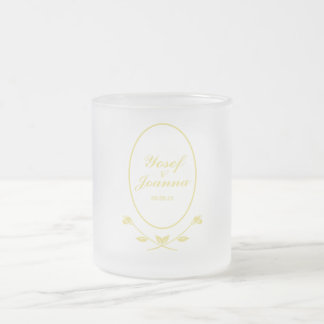 Goldhochzeit Mattglastasse
