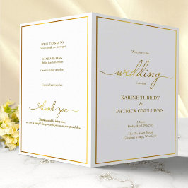 Goldhochzeit, moderner Schriftart und Goldgrenze