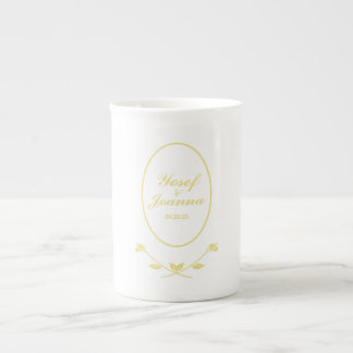 Goldhochzeit Prozellantasse