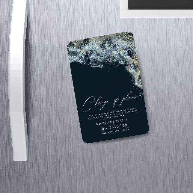 Goldhochzeiten im Wasserfarbenbereich ändern das D Magnet (Von Creator hochgeladen)