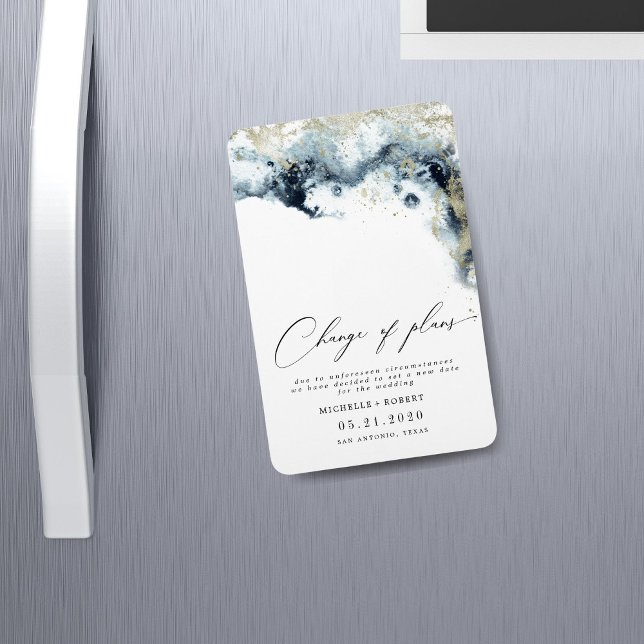 Goldhochzeiten im Wasserfarbenbereich ändern das D Magnet (Von Creator hochgeladen)