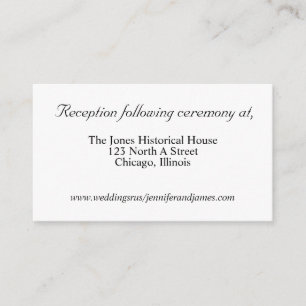 Goldhochzeits-Einschließungskarten Begleitkarte