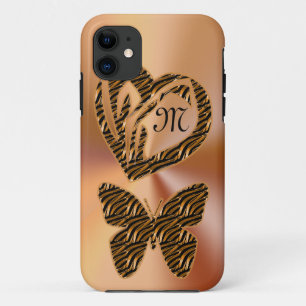 Goldhübsches Schmetterlinge und -herz iPhone 5S Case-Mate iPhone Hülle