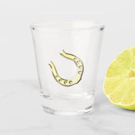 Goldhufeisen Schnapsglas