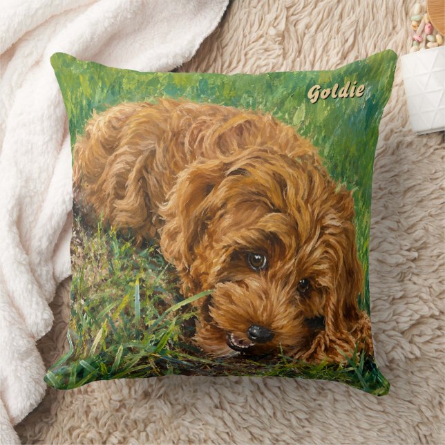 Goldie Doodle Groß Kissen (Decke)