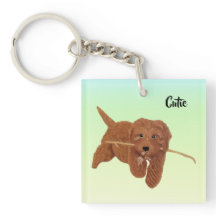 Goldie Golden Doodle Square