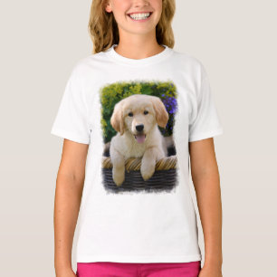 Goldie Retriever Hund Welpe Foto T-Shirt
