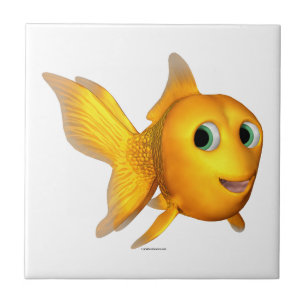 Goldie-Toon-Goldfish Fliese