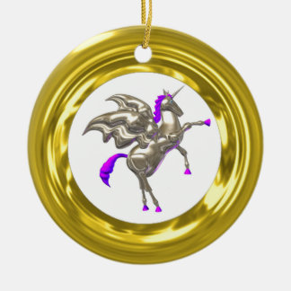 Goldillusions-Verzierung addieren Fotogrenze Keramik Ornament