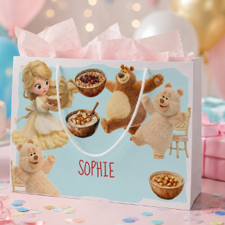 Goldilocks Geburtstag Große Geschenktüte