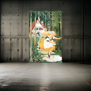 Goldilocks & The Three Bears Canvas Print Leinwanddruck