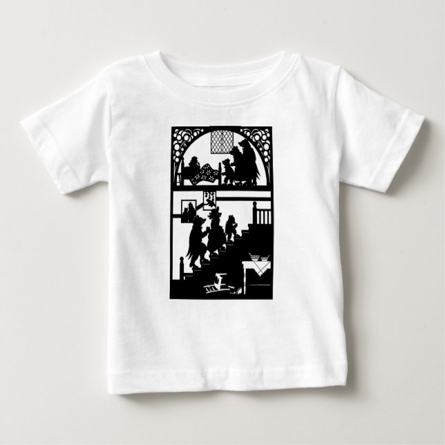 Goldilocks und der 3 Bears Baby T - Shirt (Vorderseite)