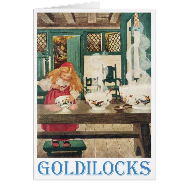 Goldilocks und die drei Bären (Vorne)