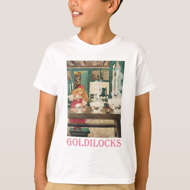 Goldilocks und die drei Bären T-Shirt (Vorderseite)