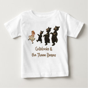 GOLDILOCKS UND DIE DREI BEARTEN - Bären im Spiel Baby T-shirt