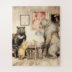 Goldilocks und The Three Bears von Arthur Rackham Puzzle