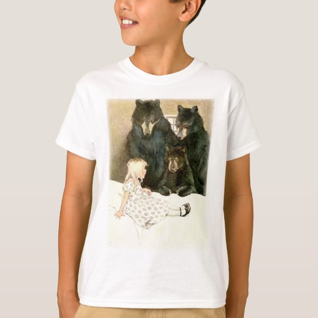 GOLDILOCKS wurde von den drei Bären entdeckt T-Shirt (Vorderseite)