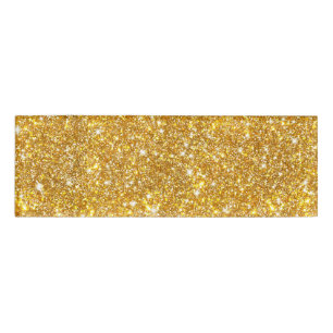 GoldImitat-Glitzer-Muster modernes Girly Namenschild