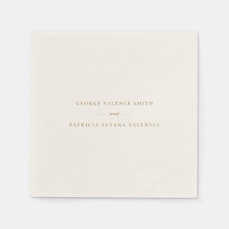 Goldkaramel Formal Calligraphy Elegante Wedding Serviette